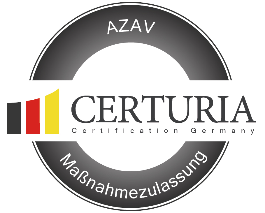Certuria-Siegel AZAV - Massnahmezulassung